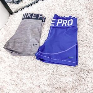 Cobolt Blue Nike Pros (only blue pair)